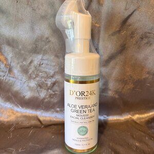 Dor 24k ALOE VERA AND GREEN TEA MOUSSE CLEANSER - TWO AVAIL